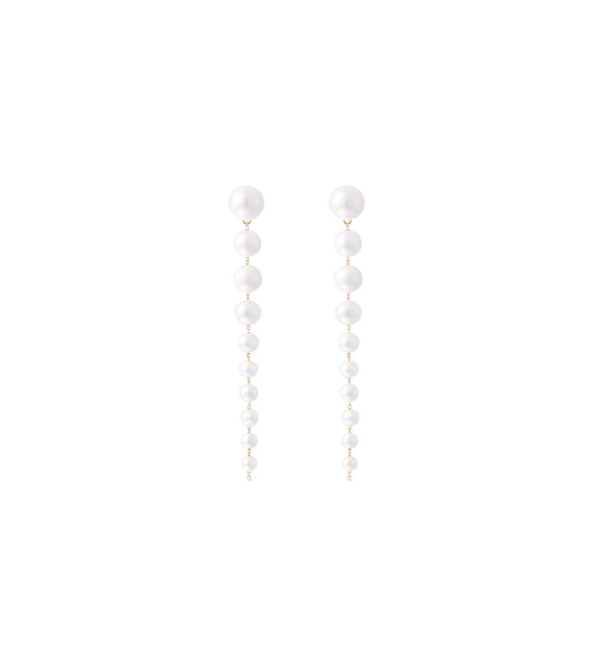 Moonlight Long Earrings by Chiara Tedeschi